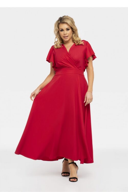 Plus size dress model 190941 Karko