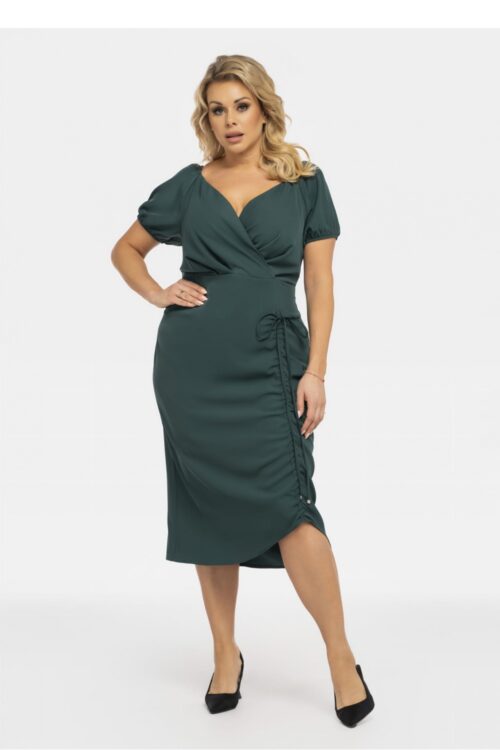 Plus size dress model 190954 Karko