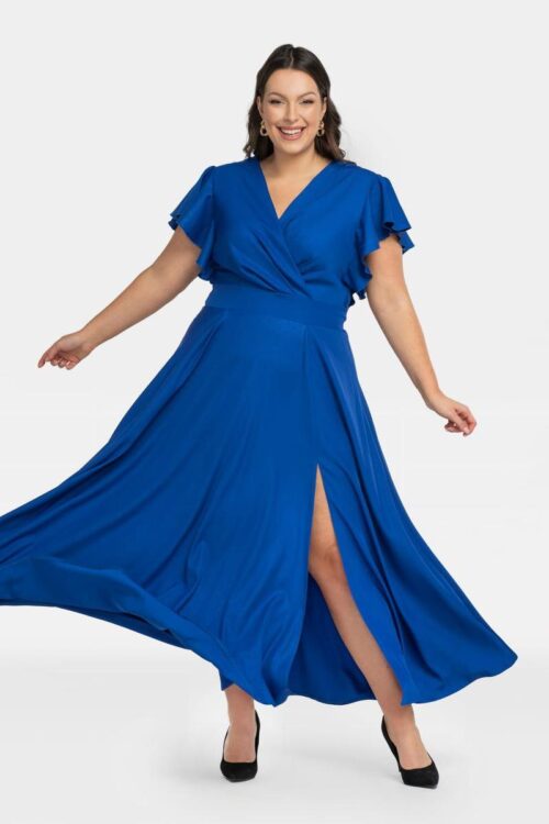 Plus size dress model 196885 Karko