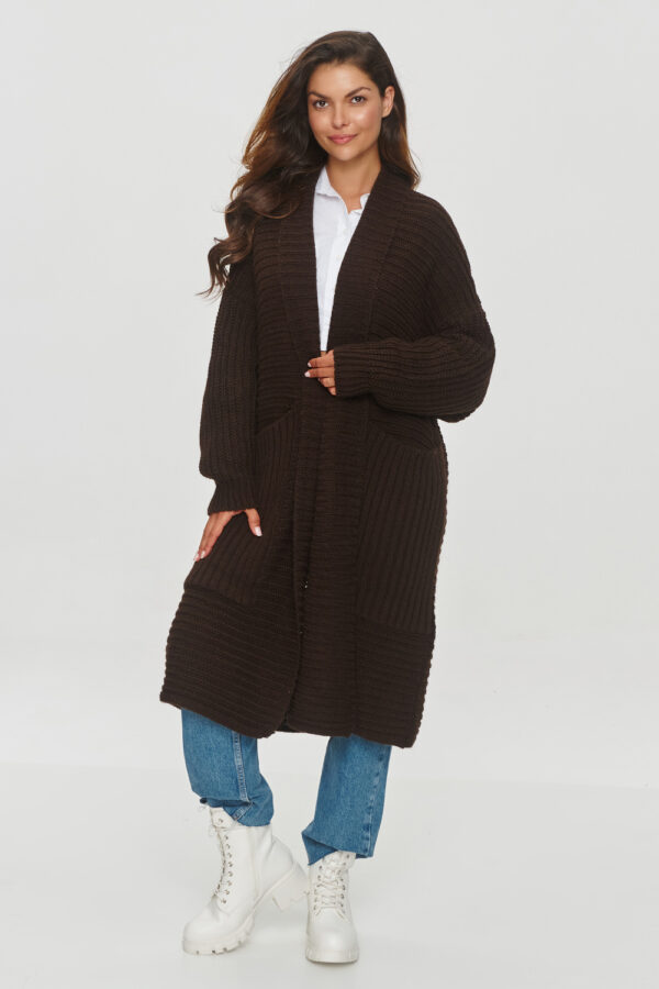 Cardigan model 201792 Makadamia