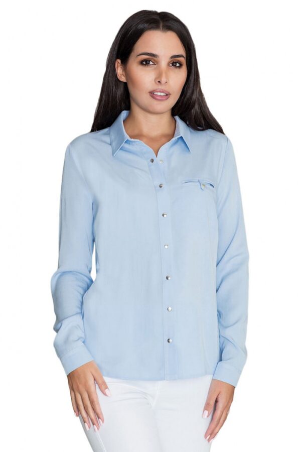 Long sleeve shirt model 111030 Figl - Image 2