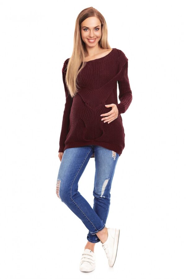 Pregnancy sweater model 132031 PeeKaBoo - Image 2