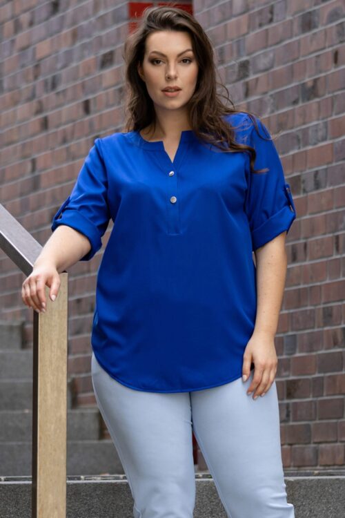 Plus size blouse model 168991 Karko