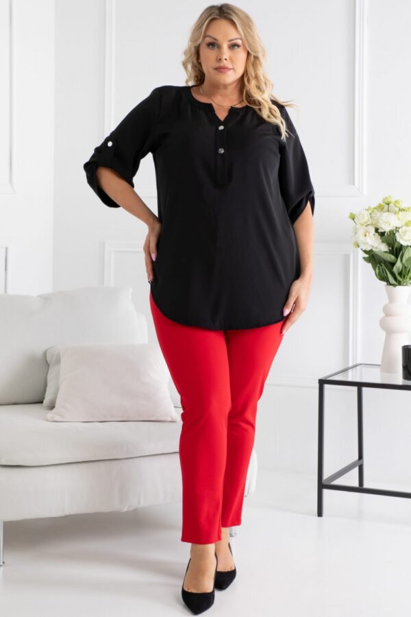 Plus size blouse model 168995 Karko - Image 2