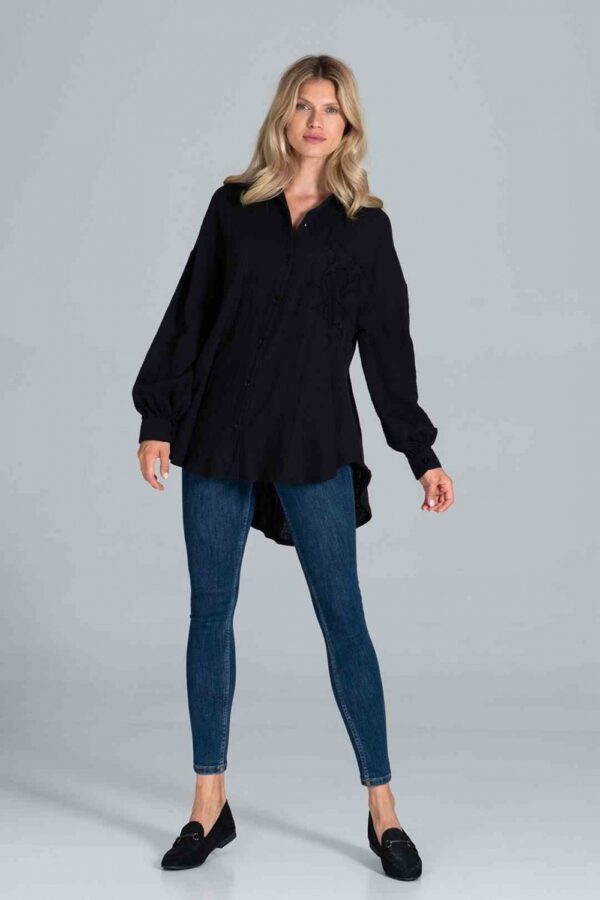 Long sleeve shirt model 172273 Figl - Image 2