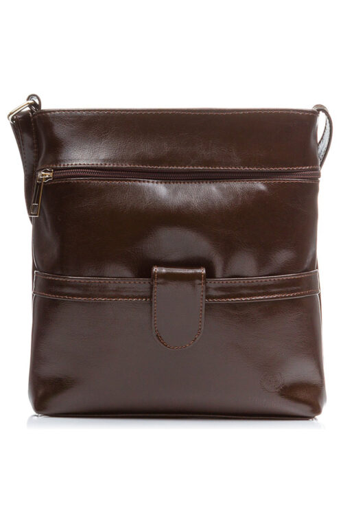 Natural leather bag model 173190 Galanter