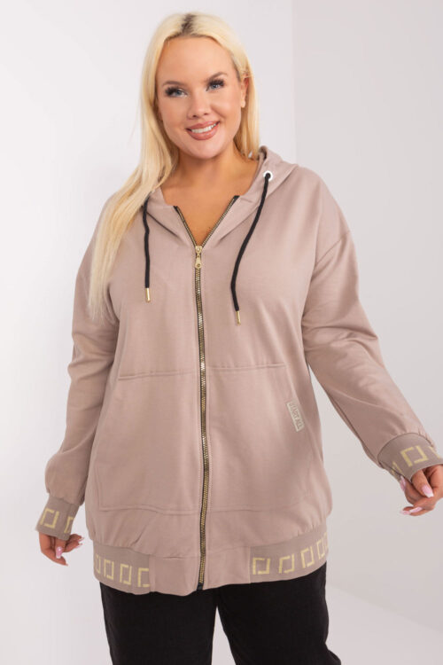 Plus size sweatshirt model 197472 Relevance