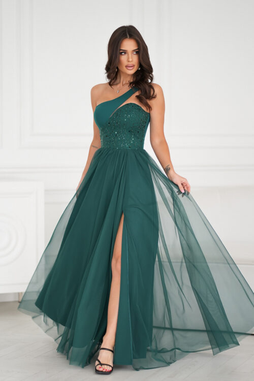 Long dress model 208533 Bicotone