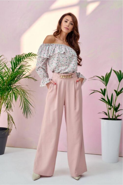 Women trousers model 182631 Roco Fashion