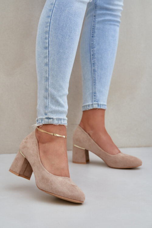 Block heel pumps model 208431 Step in style