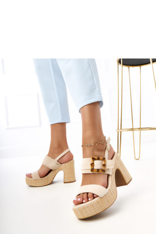 Heel sandals model 215594 PRIMO